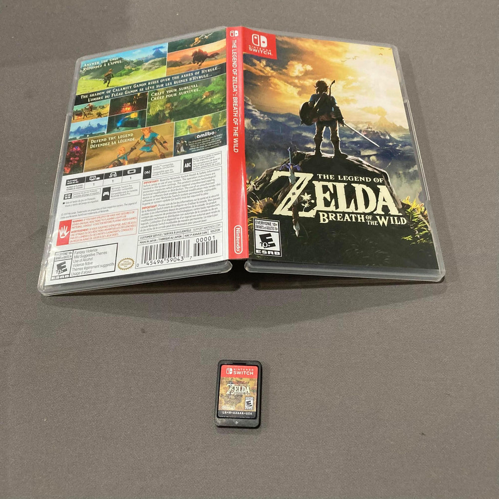 Zelda Breath Of The Wild Nintendo Switch