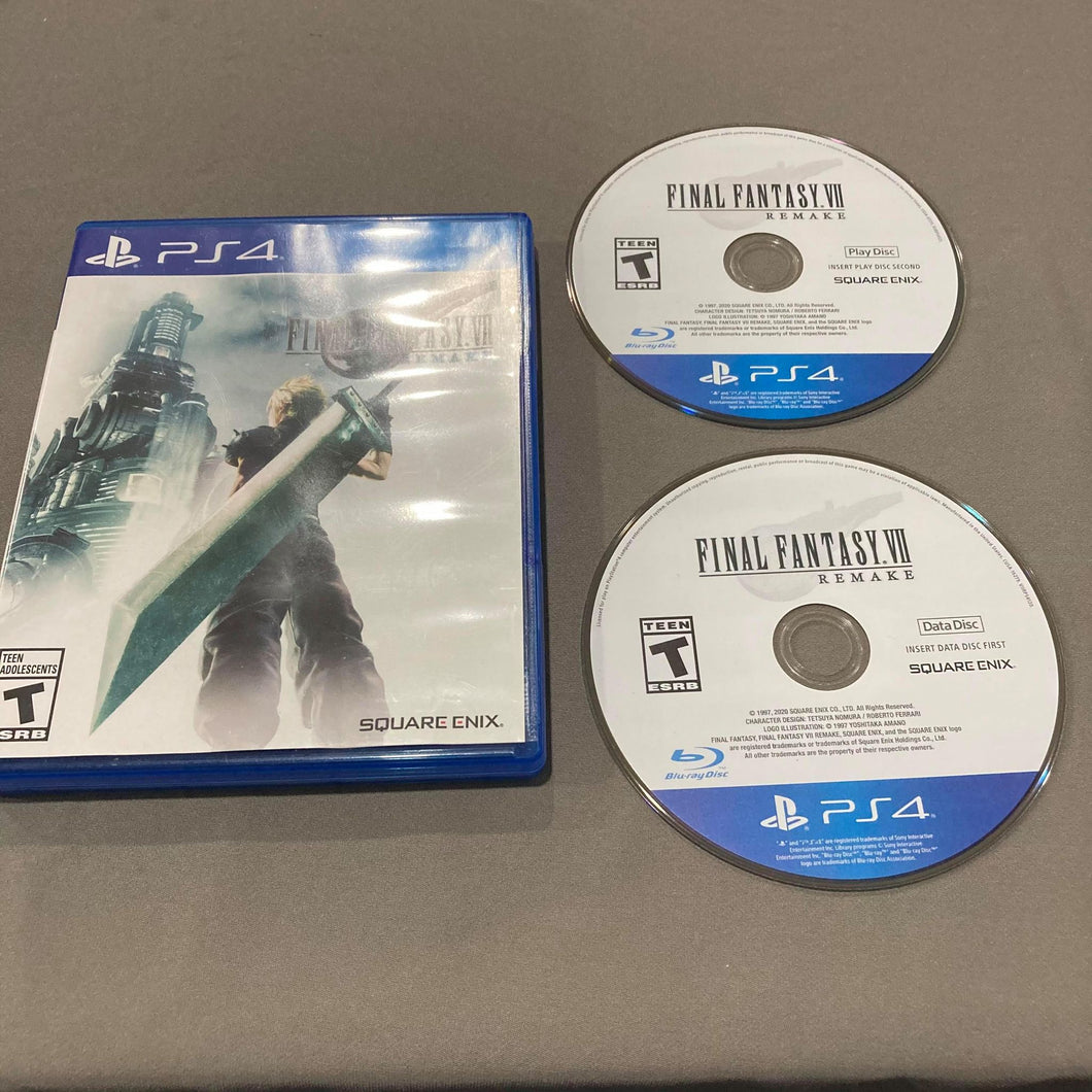Final Fantasy VII Remake Playstation 4