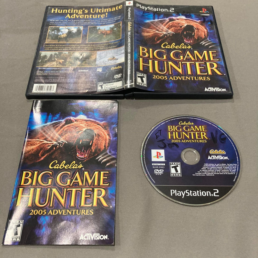 Cabela's Big Game Hunter 2005 Adventures Playstation 2