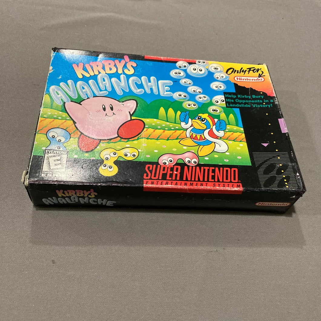 Kirby's Avalanche Super Nintendo