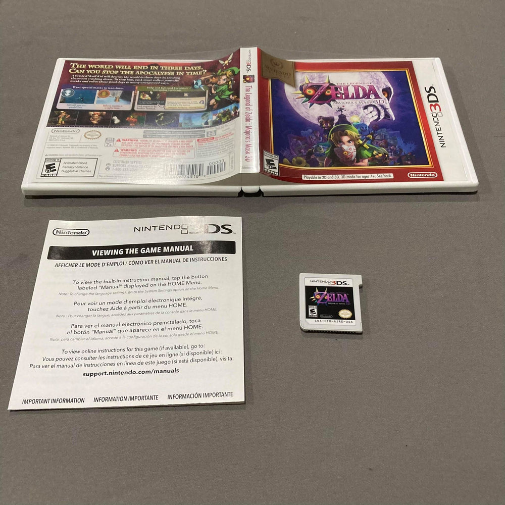 Zelda Majora's Mask 3D Nintendo 3DS