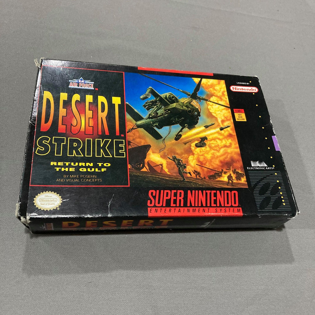 Desert Strike Return To The Gulf Super Nintendo