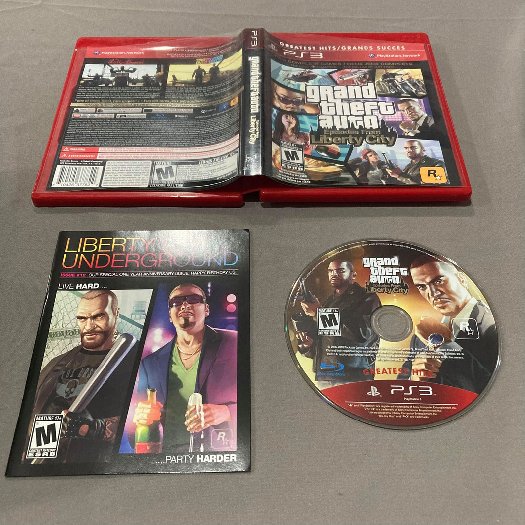 Grand Theft Auto: Episodes From Liberty City [Greatest Hits] Playstation 3