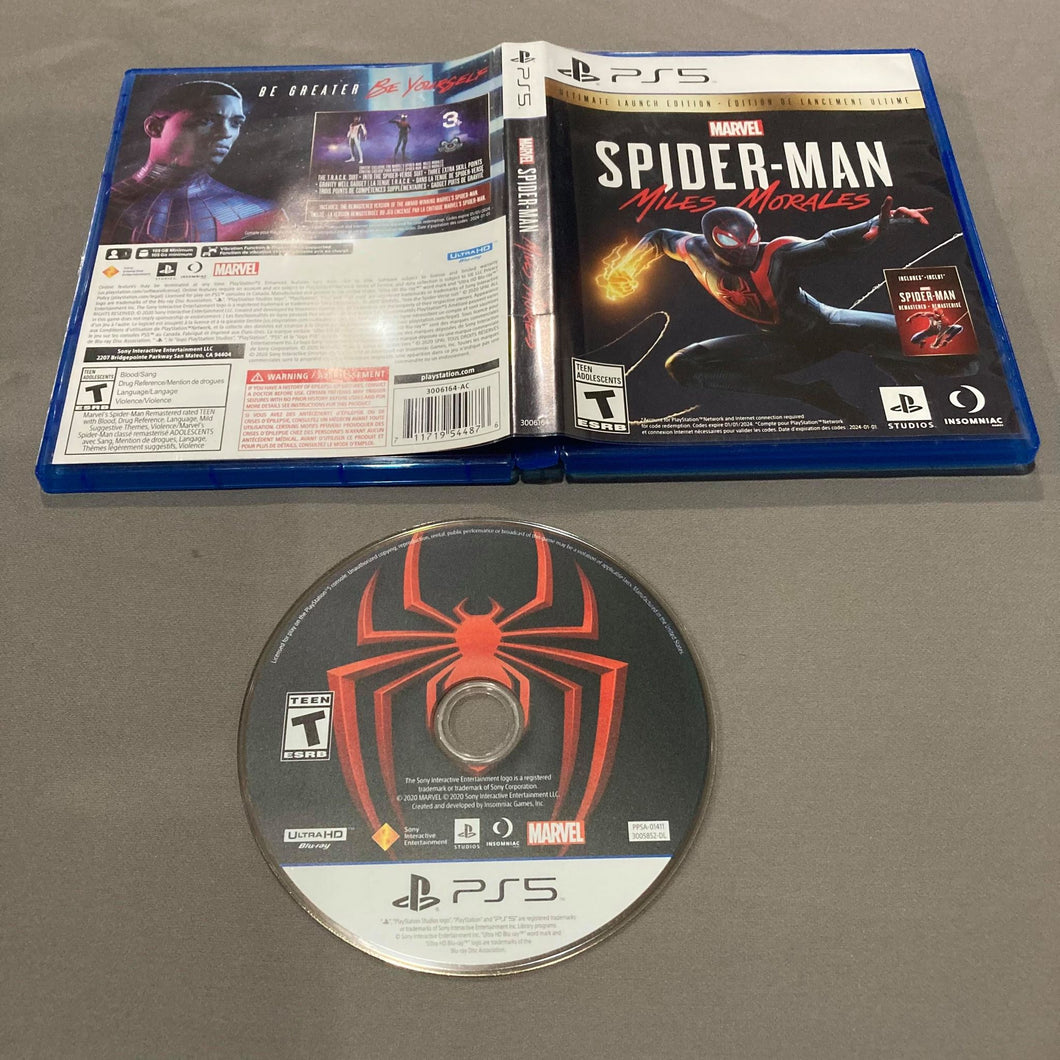 Marvel Spiderman: Miles Morales [Ultimate Launch Edition] Playstation 5