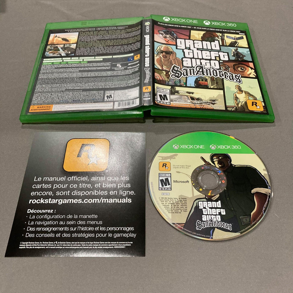 Grand Theft Auto San Andreas Xbox 360 Xbox One