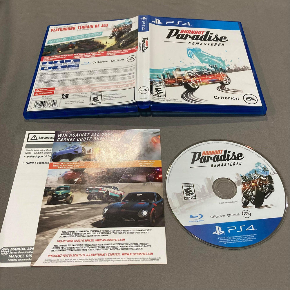 Burnout Paradise Remastered Playstation 4