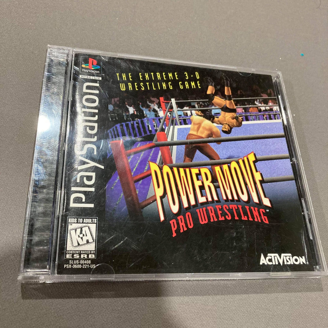 Power Move Pro Wrestling Playstation