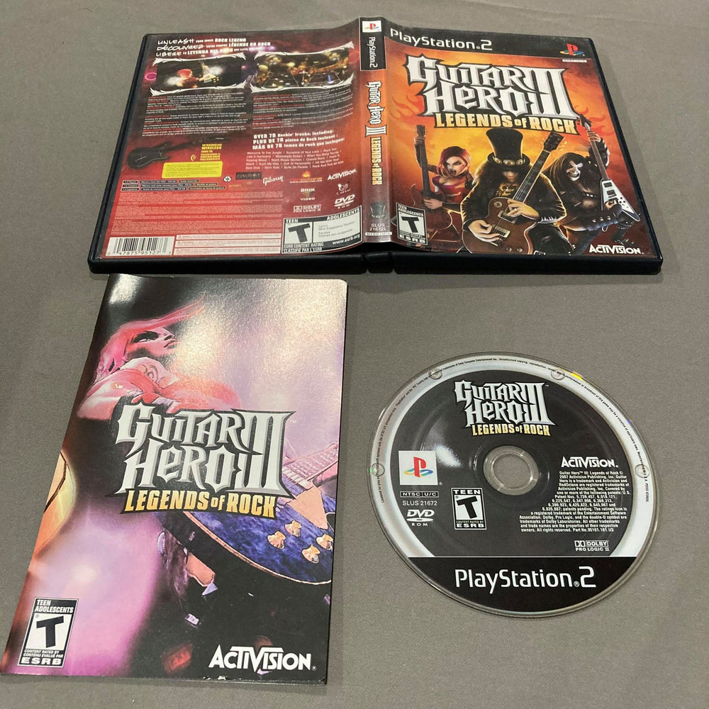 Guitar Hero III Legends Of Rock Playstation 2