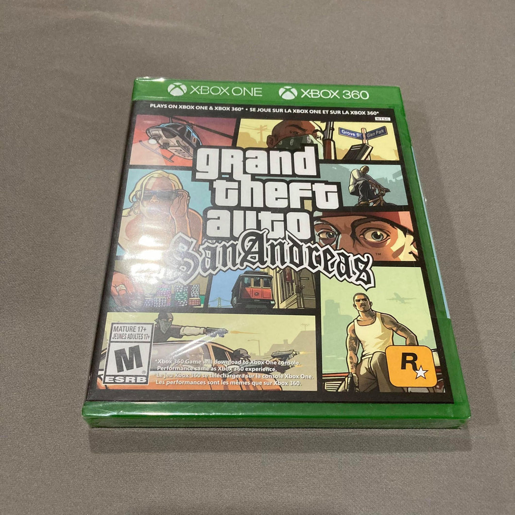 Grand Theft Auto San Andreas Xbox One