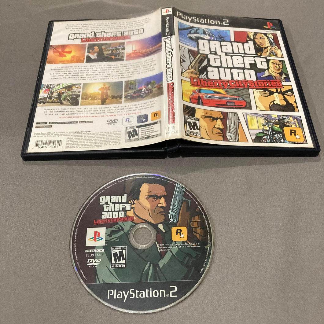 Grand Theft Auto Liberty City Stories Playstation 2