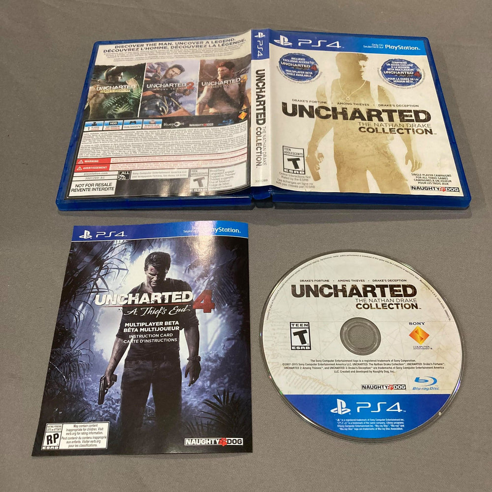 Uncharted The Nathan Drake Collection Playstation 4
