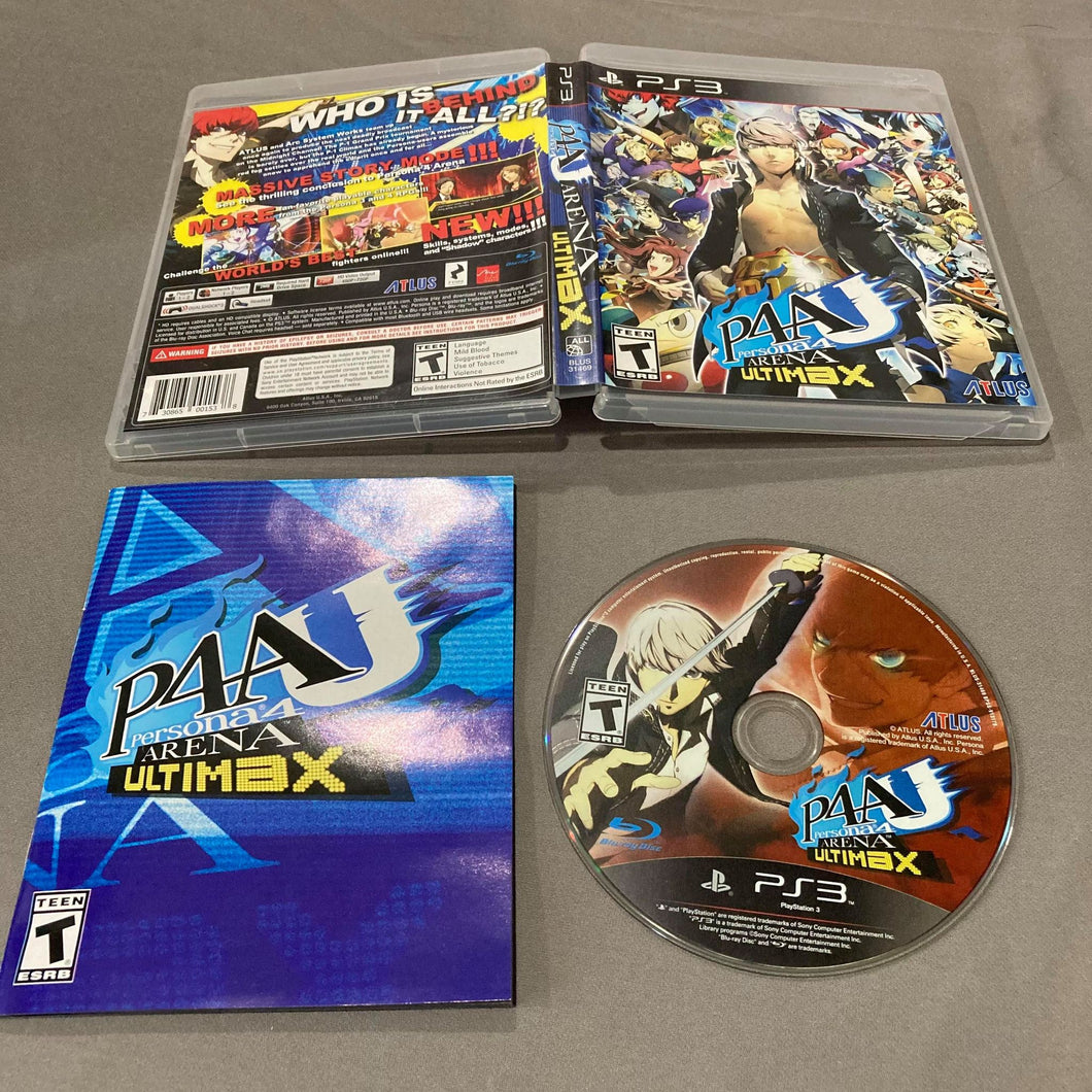 Persona 4 Arena Ultimax Playstation 3