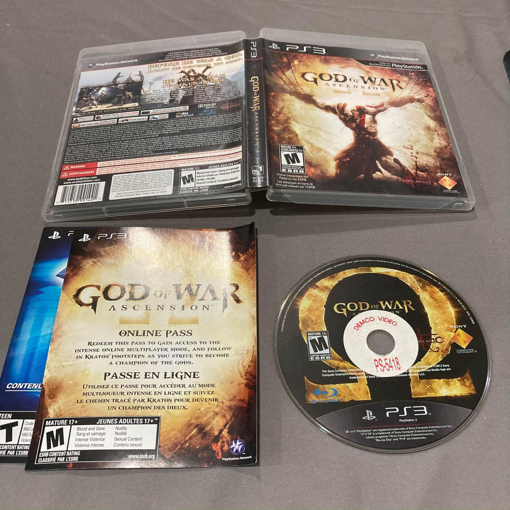 God Of War Ascension Playstation 3