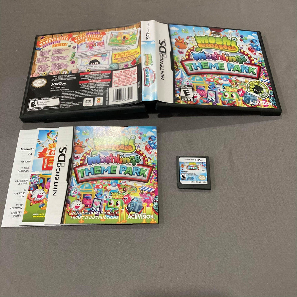 Moshi Monsters: Moshlings Theme Park Nintendo DS