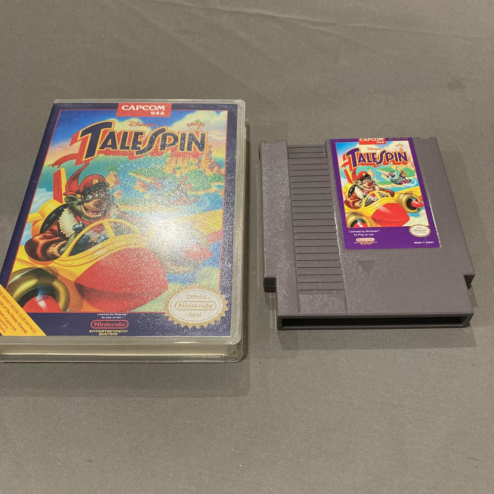 TaleSpin + Custom Case NES