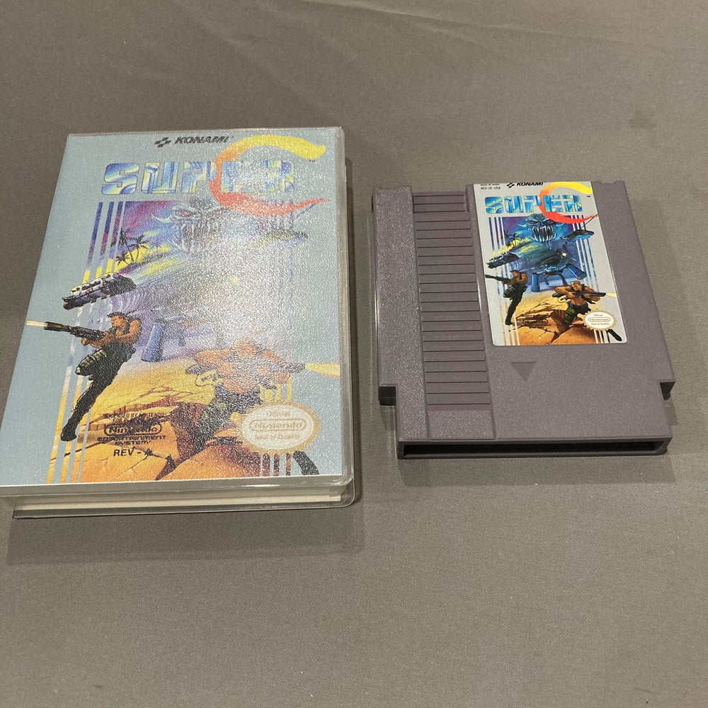 Super C + Custom Case NES