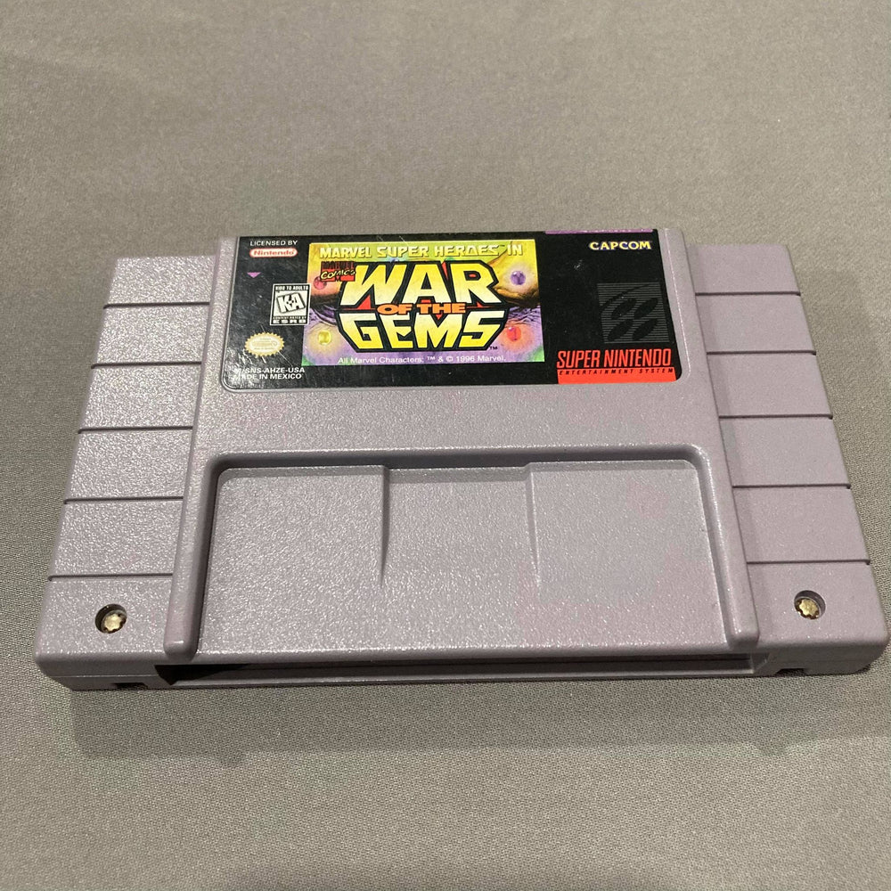 Marvel Super Heroes in War of the Gems Super Nintendo