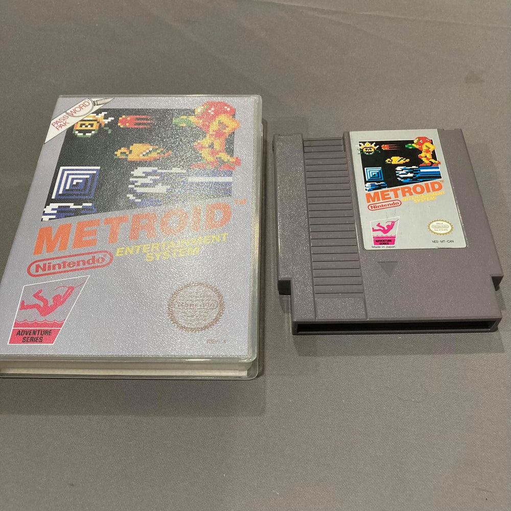 Metroid + Custom Case NES