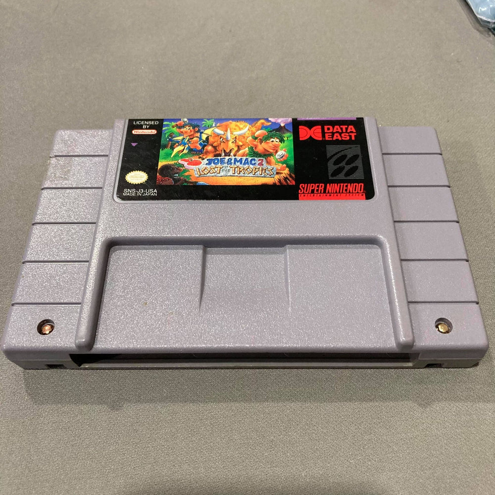 Joe and Mac 2 Lost in the Tropics Super Nintendo