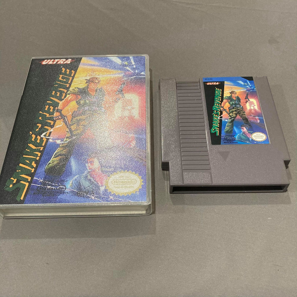 Snake's Revenge + Custom Case NES