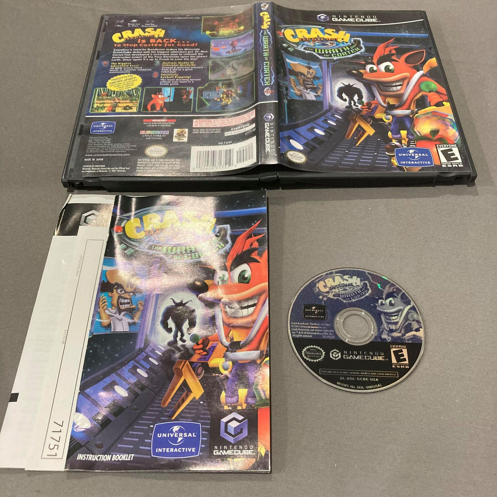Crash Bandicoot The Wrath Of Cortex Gamecube