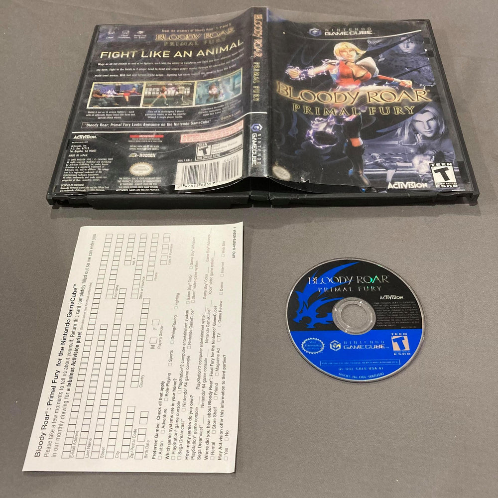 Bloody Roar Primal Fury Gamecube
