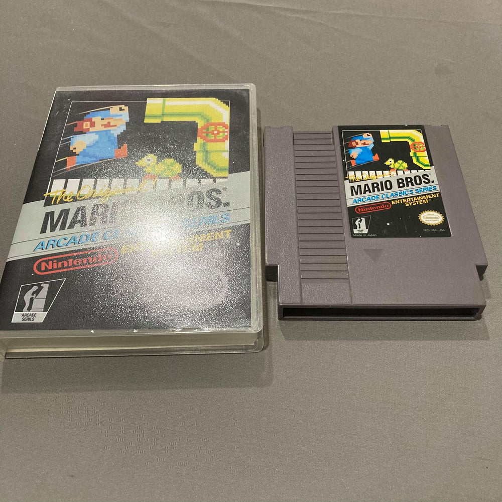 The Original Mario Bros + Custom Case NES
