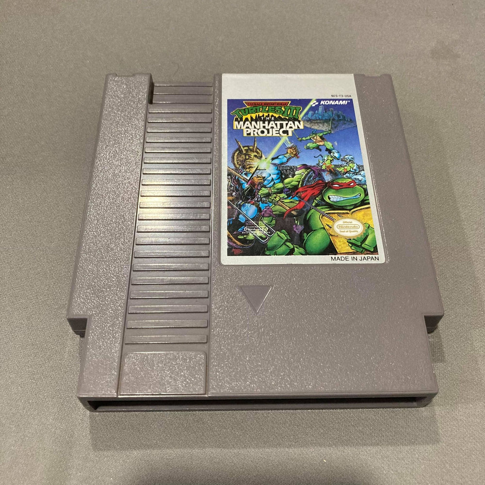Teenage Mutant Ninja Turtles III The Manhattan Project NES