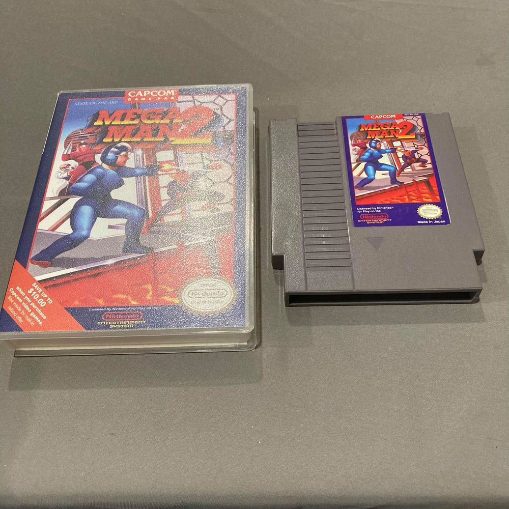Mega Man 2 + Custom Case NES