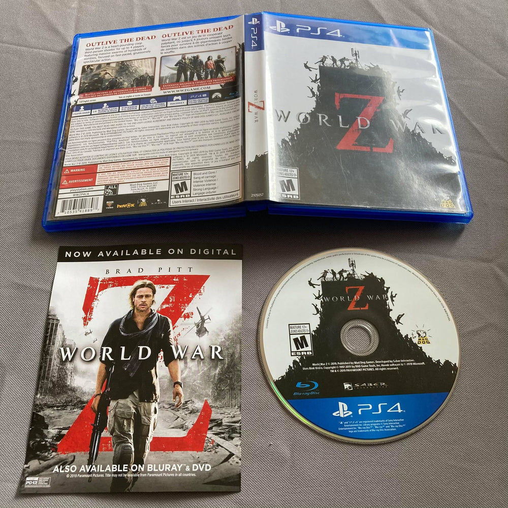 World War Z Playstation 4
