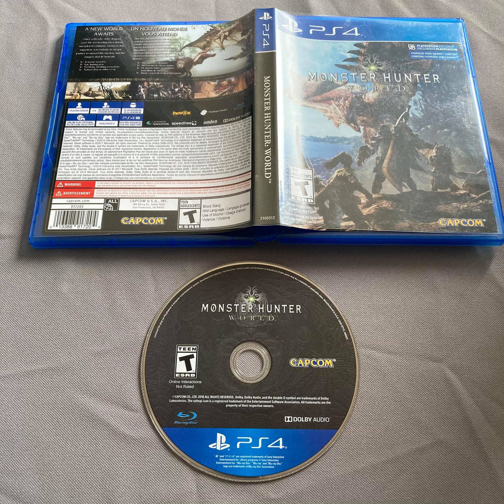 Monster Hunter: World Playstation 4