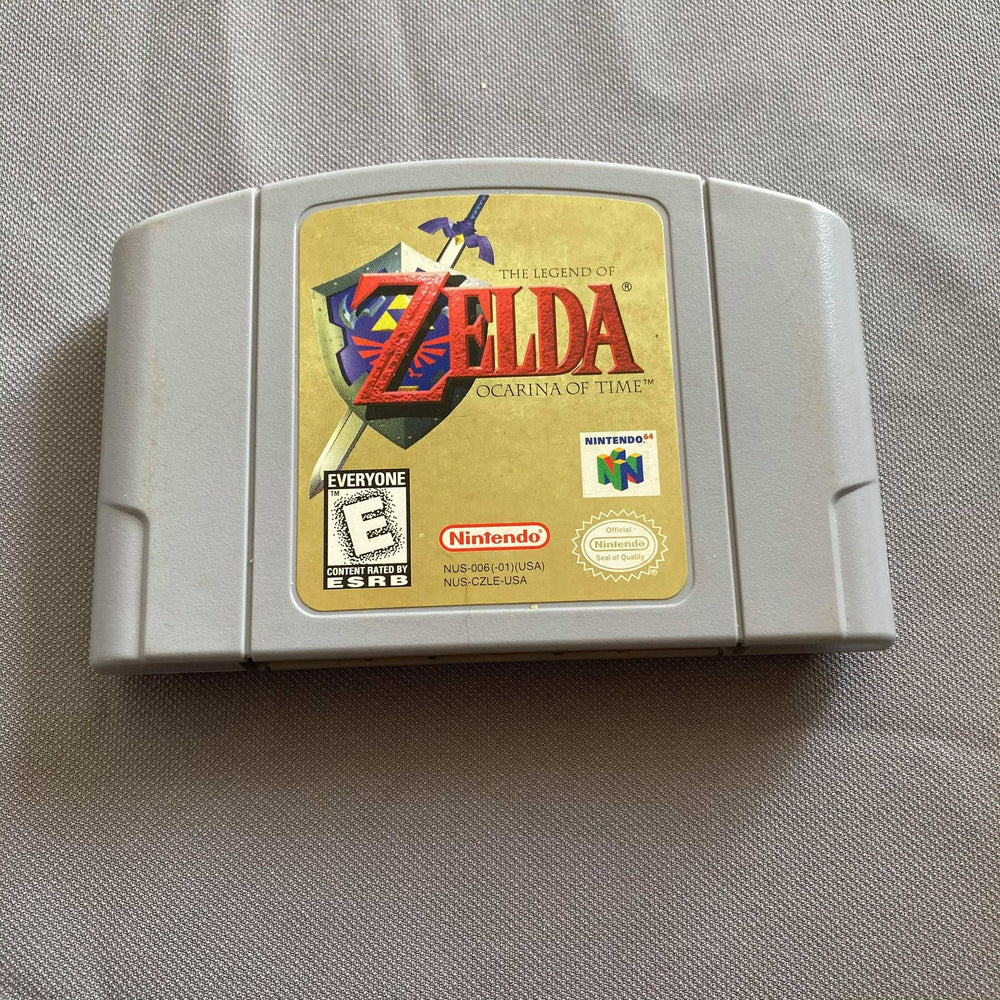Zelda Ocarina Of Time Nintendo 64