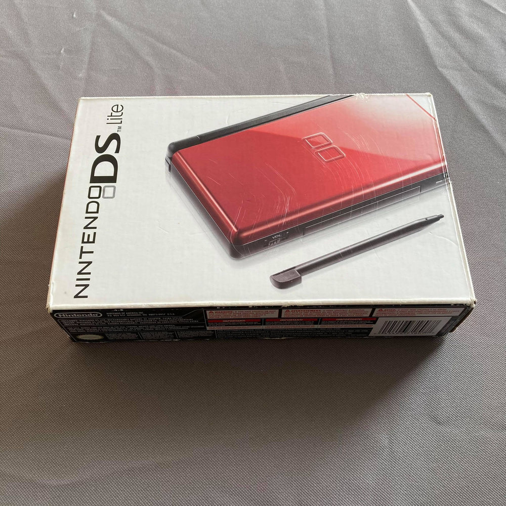 Red Crimson & Black Nintendo DS Lite Nintendo DS Console