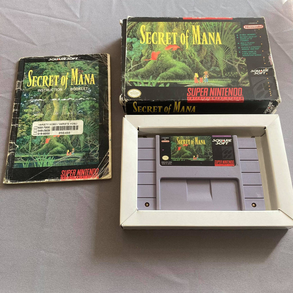 Secret Of Mana Super Nintendo