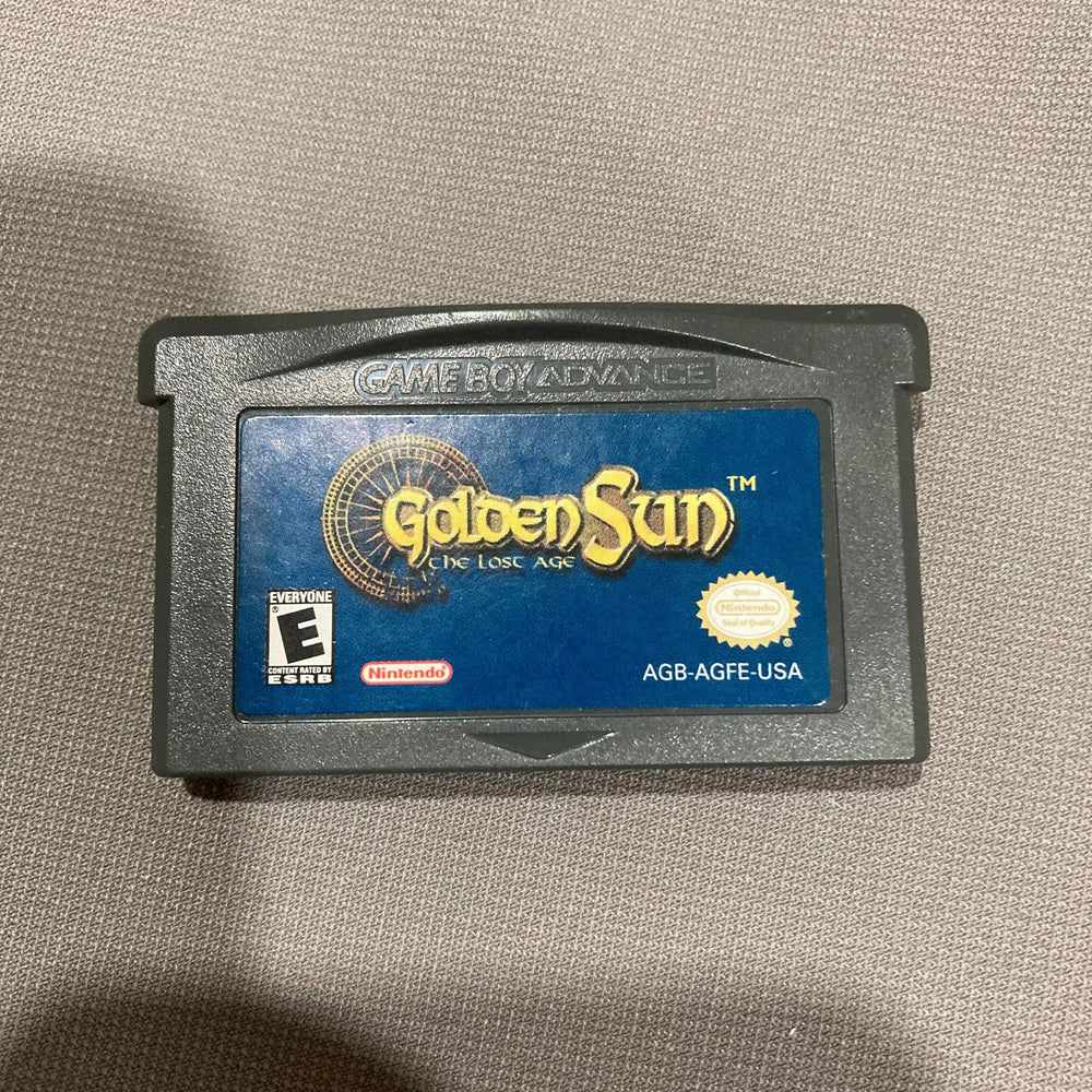 Golden Sun The Lost Age GameBoy Advance