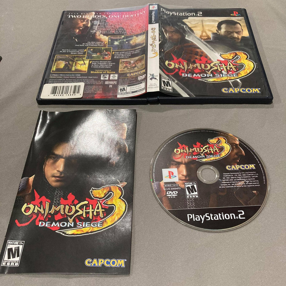 Onimusha 3 Demon Siege Playstation 2
