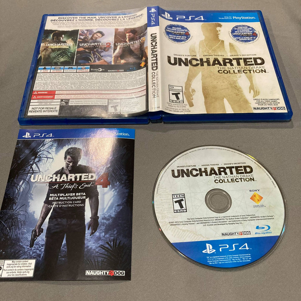 Uncharted The Nathan Drake Collection Playstation 4