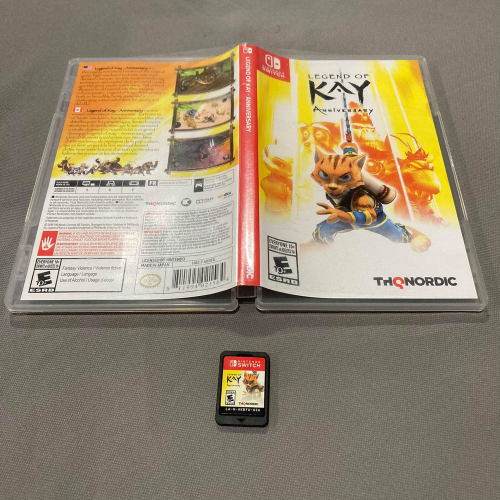 Legend Of Kay Anniversary Nintendo Switch