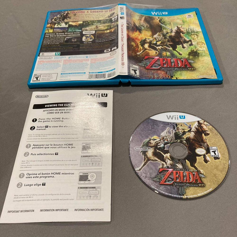 Zelda Twilight Princess HD Wii U