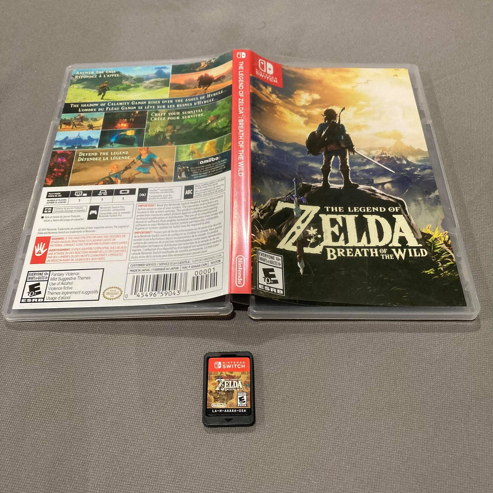 Zelda Breath Of The Wild Nintendo Switch