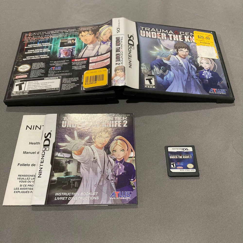 Trauma Center Under The Knife 2 Nintendo DS