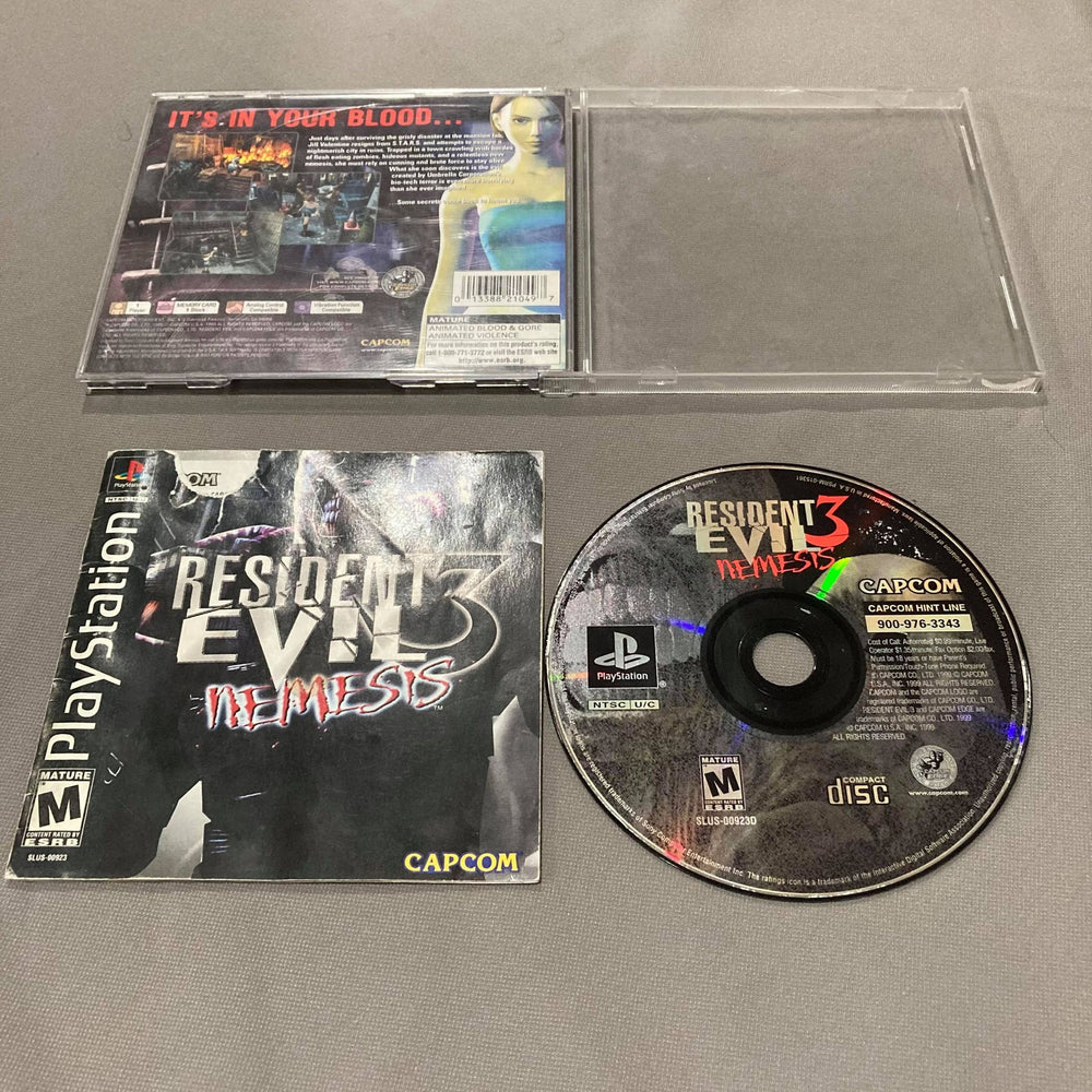 Resident Evil 3 Nemesis Playstation