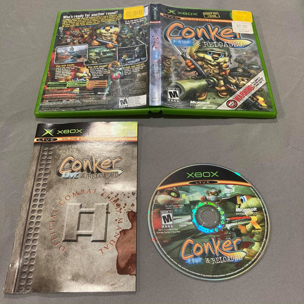 Conker Live And Reloaded Xbox