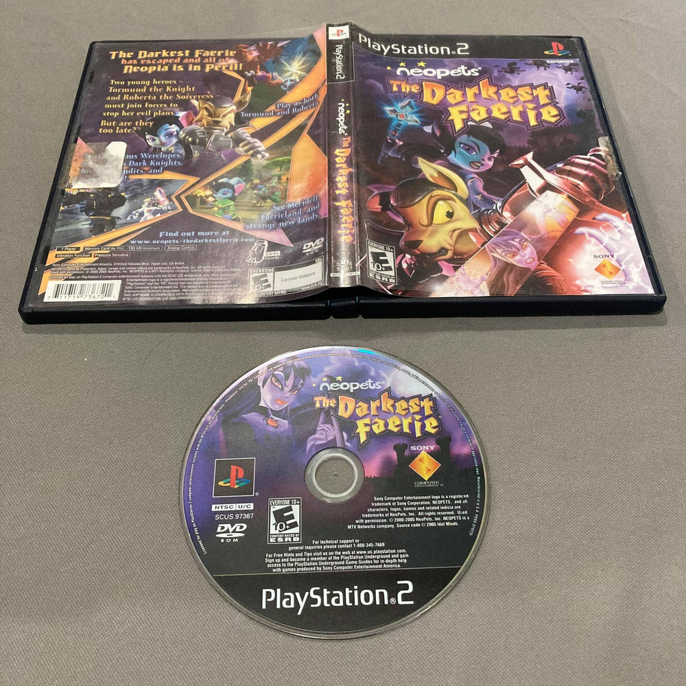 NeoPets The Darkest Faerie Playstation 2