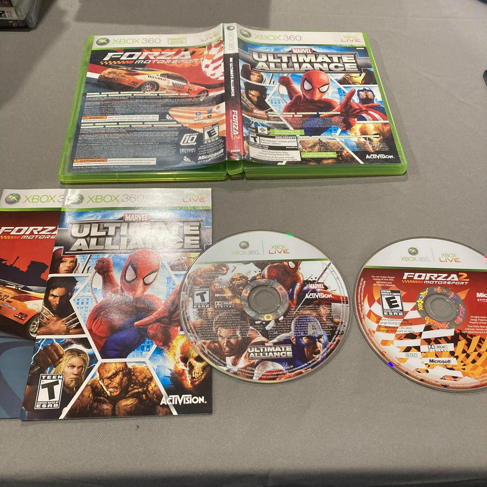Marvel Ultimate Alliance & Forza 2 Xbox 360
