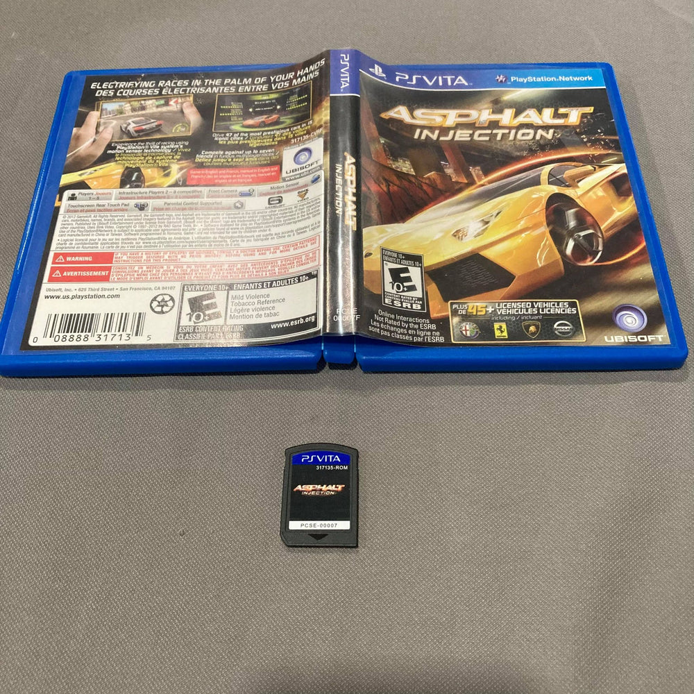Asphalt Injection Playstation Vita