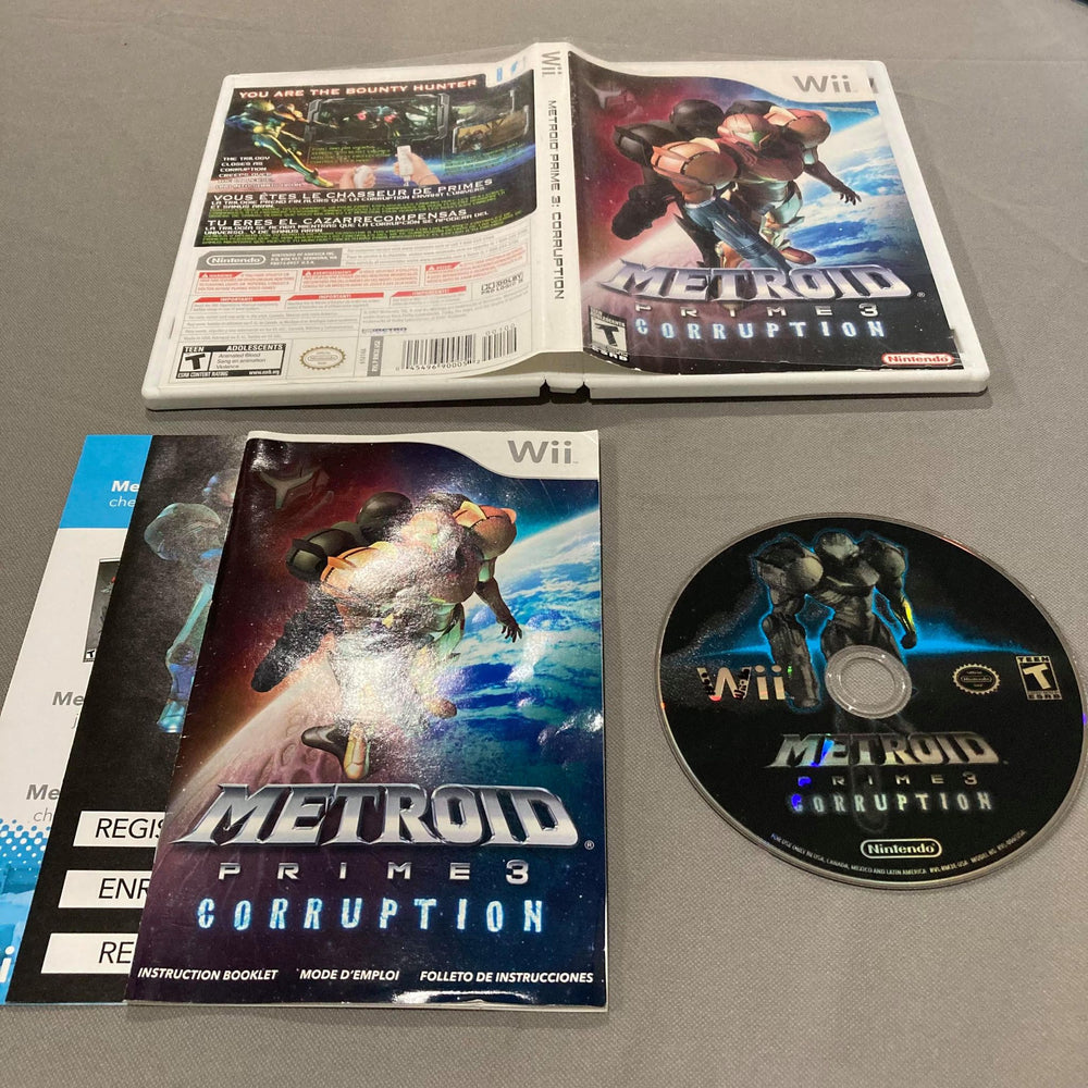 Metroid Prime 3 Corruption Wii