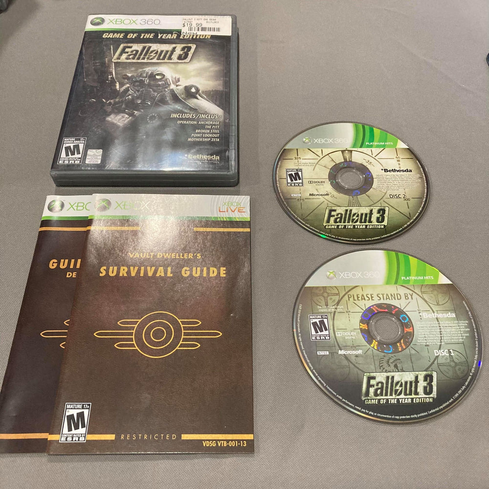 Fallout 3 [Game Of The Year Platinum Hits] Xbox 360