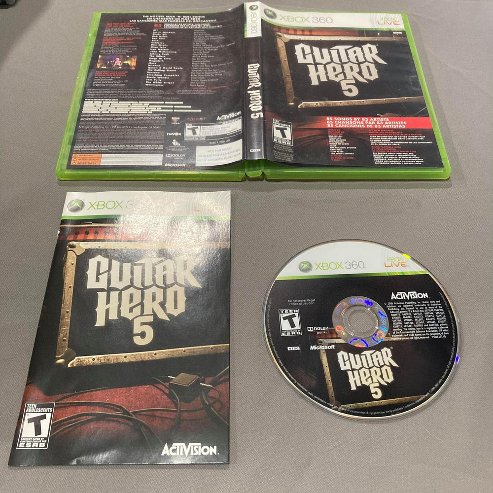 Guitar Hero 5 Xbox 360