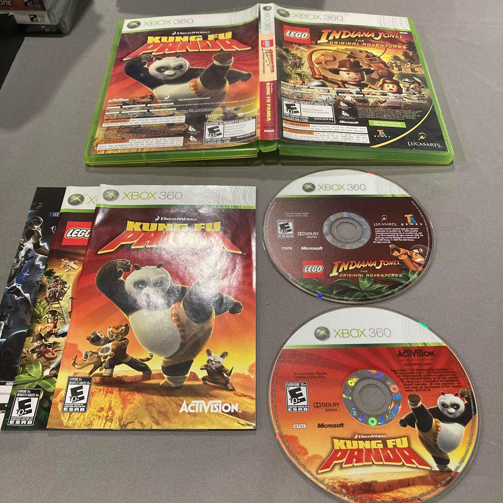 LEGO Indiana Jones And Kung Fu Panda Combo Xbox 360
